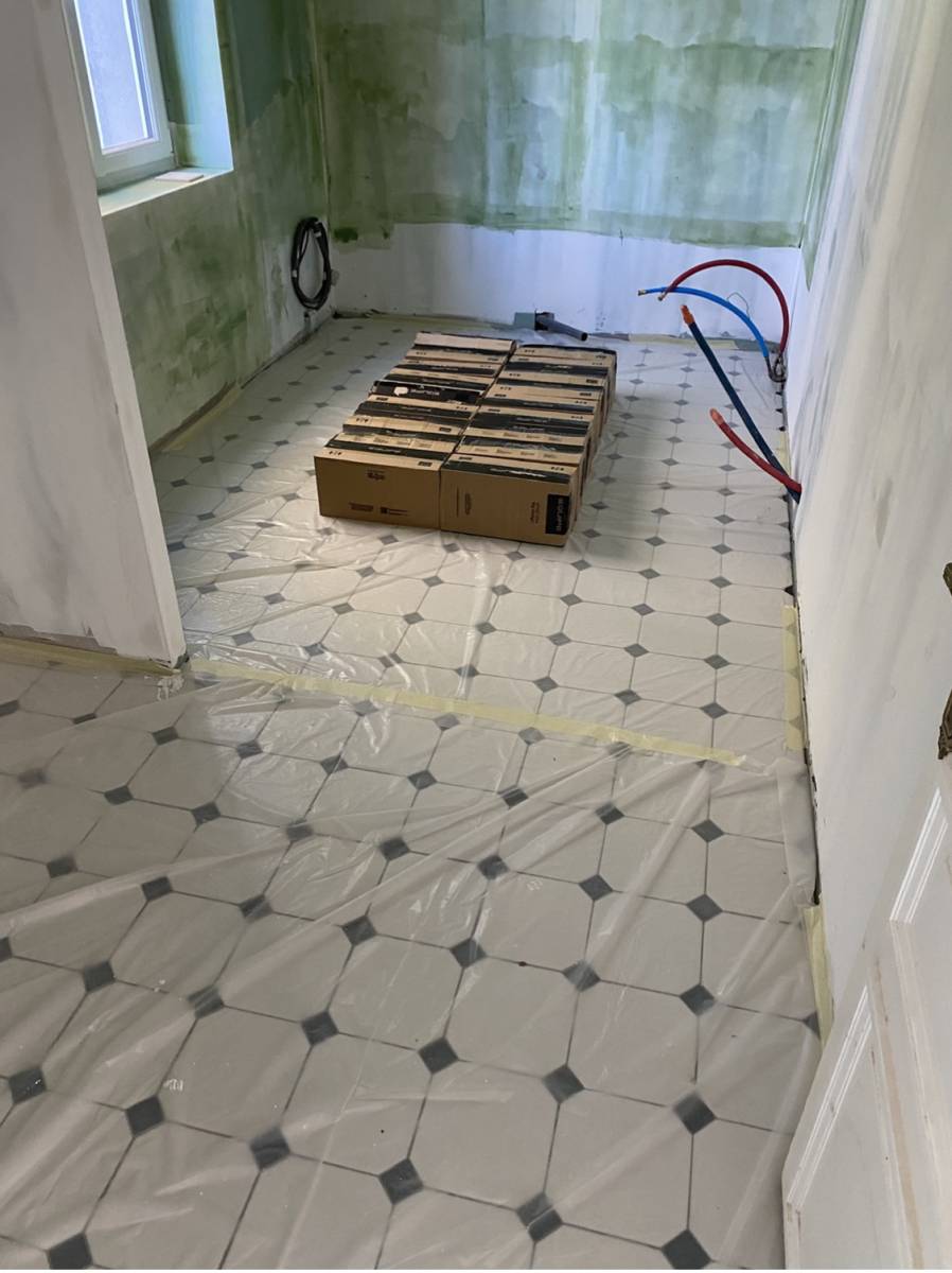 Réaliser pose de carrelage et faïence salle de bain proche OCTEVILLE SUR MER