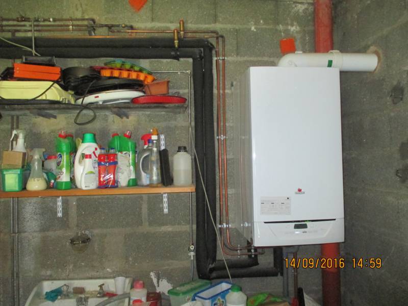 Réaliser pose chaudière gaz très haute performance énergétique proche Octeville sur Mer 76